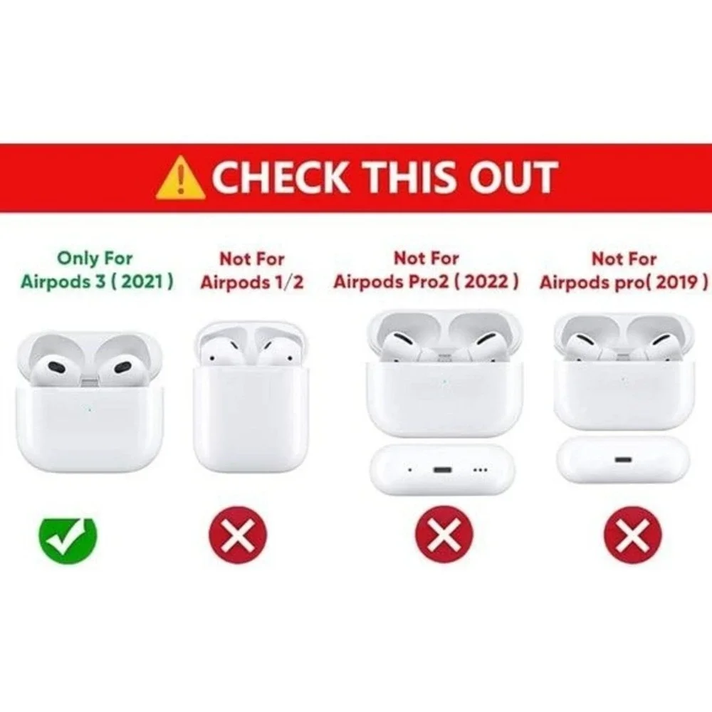 Doraemon AirPods 3 Case Cute Cartoon Cover with Keychain Protective‎